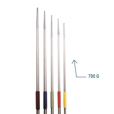 Javelot athlétisme club pointe acier 700g