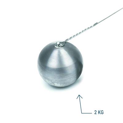 Marteau athlétisme compétition acier 2 kg	