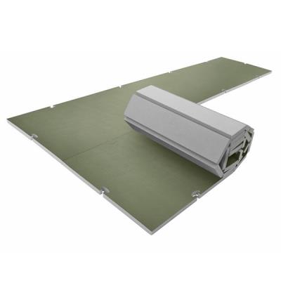 TAPIS DE GYM PLIABLE MODULAIRE TIS-ROLL 5 CM KAKI