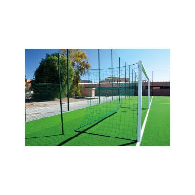 paire de buts de football a sceller aluminium rond a 8