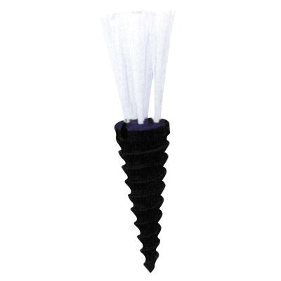 Kit de traçage terrain 25 implants de repérage blanc + enfonçoir