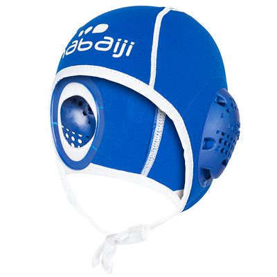 Bonnet water polo adulte entrainement bleu