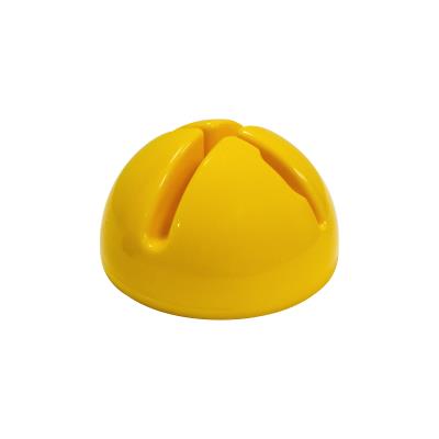 socle lestable jaune multifonctions 11 x 20 cm