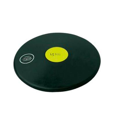 disque de lancer athlétisme en caoutchouc 1,5kg