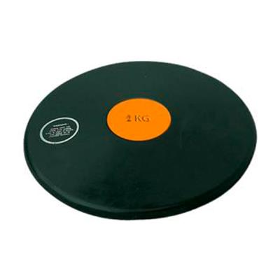 disque de lancer athlétisme en caoutchouc 2kg