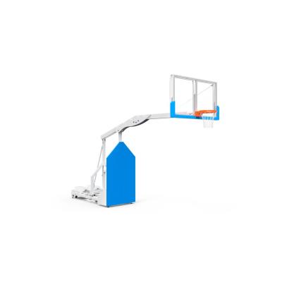 But de basket de compétition mobile, déport de 2, 25m à tête combinée, avec panneau