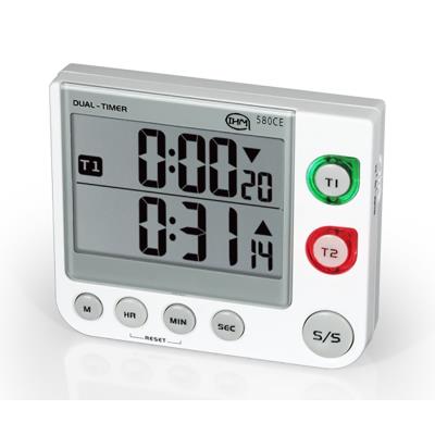 minuteur digital (judo) - 100 h - 2 lignes d&#039;affichage  - jusqu&#039;à 2 compteurs et/ou 2 décompteurs
