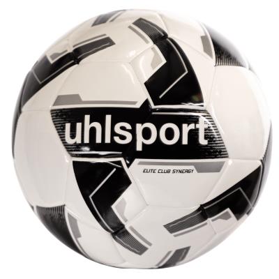 ballon football uhlsport elite club synergy blanc/noir/gris t5