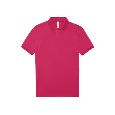 polo coton homme fuchsia