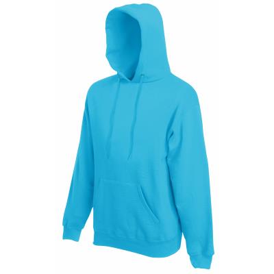 SWEAT CAPUCHE BLEU AZURE