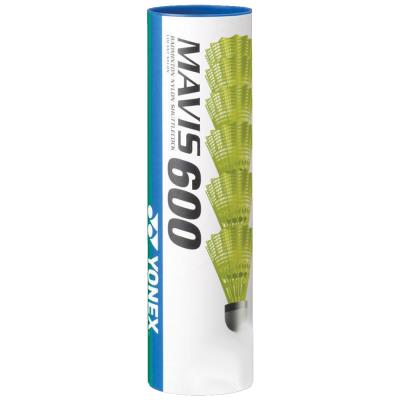 volants de badminton mavis 600 jaune