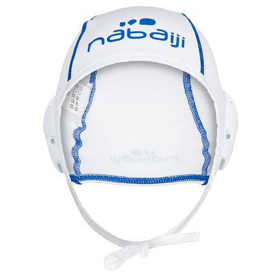 Bonnet water polo adulte entrainement blanc
