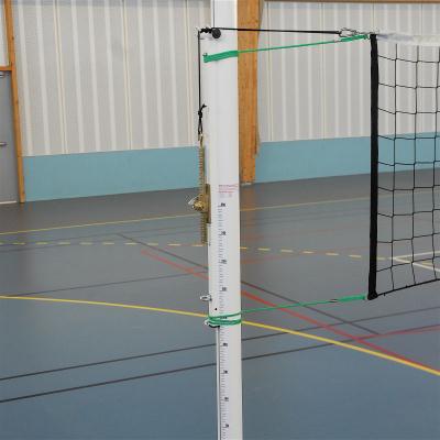 PAIRE DE POTEAUX VOLLEY BALL ALUMINIUM COMPETITION CLASSE A