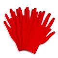 Empreintes sol baby gym Csy Plastique - Lot de 6 mains rouge 