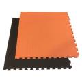 LOT DE 10 TAPIS PUZZLES 2CM NOIR/ORANGE