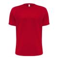 maillot homme polyester rouge