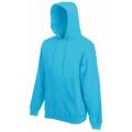 SWEAT CAPUCHE BLEU AZURE